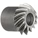 Boston Gear SH302P Bevel Gear, 2:1 Ratio, 0.188" Bore, 30 Pitch, 13 Teeth