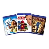 Blu-ray Kids and Family Bundle (Ice Age / Alvin and the Chipmunks /Night at the Museum) - (Amazon.com Exclusive) [Blu-ray]