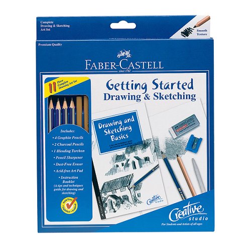 Childrens Toyshop  Toys : Faber-Castell Getting Started Drawing and Sketching Set