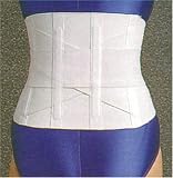 Lumiscope Criss Cross White Back Support, Small