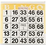 1on Bingo Paper Cards (500) (yellow)