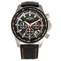 Rotary Men's Steel Chronograph Strap Watch GS30028/04
