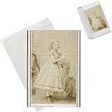 Photo Jigsaw Puzzle of Costume/girl/photo 1870S from Mary Evans