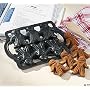GINGERBREAD MAN Cast Iron CHRISTMAS MUFFIN PAN