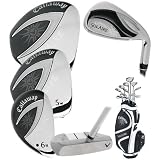 Callaway Ladies Solaire Woods Irons Sets - 7 Woods, 5 Irons, Putter, Bag by 