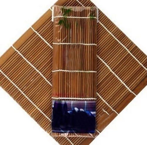 Convenient Hand Sushi Roll Bamboo Mat Carbonizing Bamboo Roller