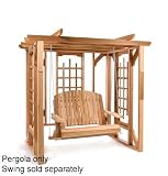 Outdoor Patio Pergola Western Red Cedar Design