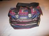 SONIA RYKIEL LARGE STRIPED SHOULDER BAG