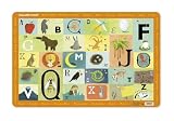 Crocodile Creek Placemat, Natural World ABC