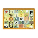 Crocodile Creek Placemat, Natural World ABC by Crocodile Creek