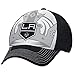 NHL Los Angeles Kings Men's Face-Off Formation Structured Flex Cap, Small/Medium, Black