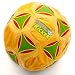 Kinder Indoor Softball Fußball Teufelskicker mit aufblasbarer PVC Blase gelb-grün-rot Größe 4