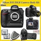 Nikon D3S Digital SLR Camera (Body Only) SSE Kit. Including: Shockproof Wea ....