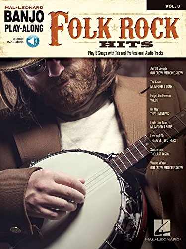 Folk/Rock Hits Songbook: Banjo Play-Along Volume 3