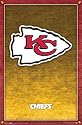 Kansas City Chiefs (New Logo) Sports Poster Print - 24" X 36"