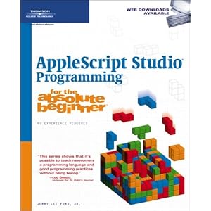 AppleScript Studio Programming for the Absol