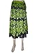 Buying Christmas Gift New Floral Print Black Green Casual Cotton Trendy Fashion Womens Long Tie Skirts Shopping
