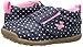 Carter's Every Step Eve P Walker Shoe (Toddler), Navy Dot, 4 M US Toddler