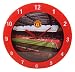 Manchester United Stadium Wall Clock - Red/Black