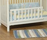Child Craft Eastland Guard Rail For Crib, Matte White, Toddler