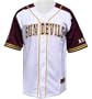 Colosseum Arizona State Sundevils Slugger Embroidered Baseball Jersey (M=42)