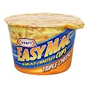 Kraft Easy Mac Cups, Original, 2.05-oz Microwavable Cups (Pack of 12)