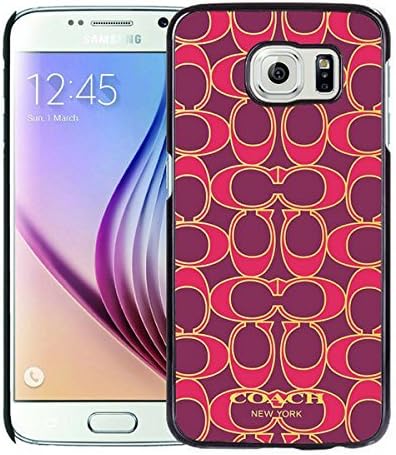 It's highly resistant to oil, dirt, and scratches with a look of a hard case but shock absorption and protection of a comfortable case--Coach 76 Black Samsung Galaxy S6 SM-G920A SM-G920P SM-G920R4 SM-G920T SM-G920V Case