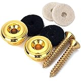 BQLZR 1 Set Of 2 Mushrooms Head Electric Acoustic Guitar Strap Buttons