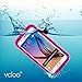 vcloo Galaxy S6 Edge Plus Waterproof Case, IP68 Galaxy S6 Edge Plus Waterproof Case, Dust Proof, Snow Proof, Shock Proof Case, Heavy Duty Protective Underwater Case for Galaxy S6 Edge Plus