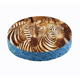  Zebra Paradise Unique Kitchen Sponge