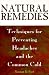 Book Natural Remedies: Techniques for Preventing Headaches and the Common Cold