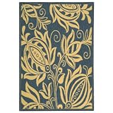 Safavieh Rugs Courtyard Collection CY2961-3103-3 Blue/Natural 2'7" x 5' Small Rectangle