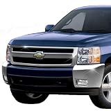 07-11 CHEVY SILVERADO 1500 FRONT BUMPER CHROME COVER CAPS CORNERS 2WD 4WD 2007 2008... by Restyling Ideas