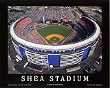 Shea Stadium - Flushing, New York Art Print Poster By Mike Smith, 28  x 22 