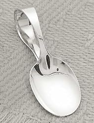 Reed and Barton Sterling Silver Plain Curved Handle Baby Spoon