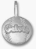 Florida Gators Gators Baseball Pendant - Sterling Silver Jewelry