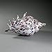 Hand Blown Art Glass Sale, 10-inch Glass Seashell by Deco4Sale