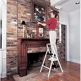 Step Stool, 2-Step, 200lbs Rating, Folds Flat, Steel Steps DADD436102BX
