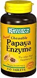 Papaya Enzyme 250 Chewable Tab - Good'n Natural