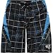 HIC Borderline Mens Boardshorts - Black