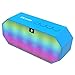 Ecandy Mini Portable Wireless Bluetooth Speaker with LED, Built in Microphone, Support Micro SD Card Playing ,FM Radio ,Hands free Speakerphone for Iphone, Ipod , Ipad Mini, Ipad Air 4/3/2, Itouch, Blackberry, Nexus,Samsung, Smart Phones,Mp3 Players,Computers Laptop or Desktop,Blue