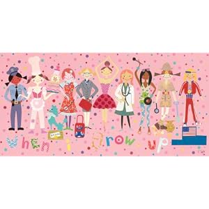 when i grow up girls wall art