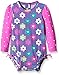 Hatley Girls' Flower Hearts Baby Rash Guard