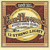 Ernie Ball Earthwood 80/20 Bronze Acoustic String Set, 12 String Lt. (9 - 46)