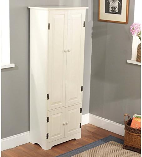 Pine Extra Tall Cabinet Finish: White