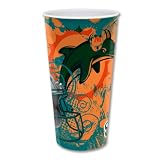 NFL Miami Dolphins Three Pack 24-Ounce Durable Plastic Cups