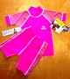 UV Blocking Swimsuit-2 pc Hawaiian pink