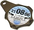 Oxford OF735 TaxStar Tax Disc Holder - Black