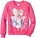 Disney Frozen Girls' Family Portrait Crew-Neck Long-Sleeve Shirt