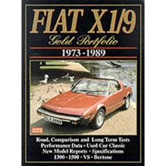 Fiat X1/9 1973-89 Gold Portfolio